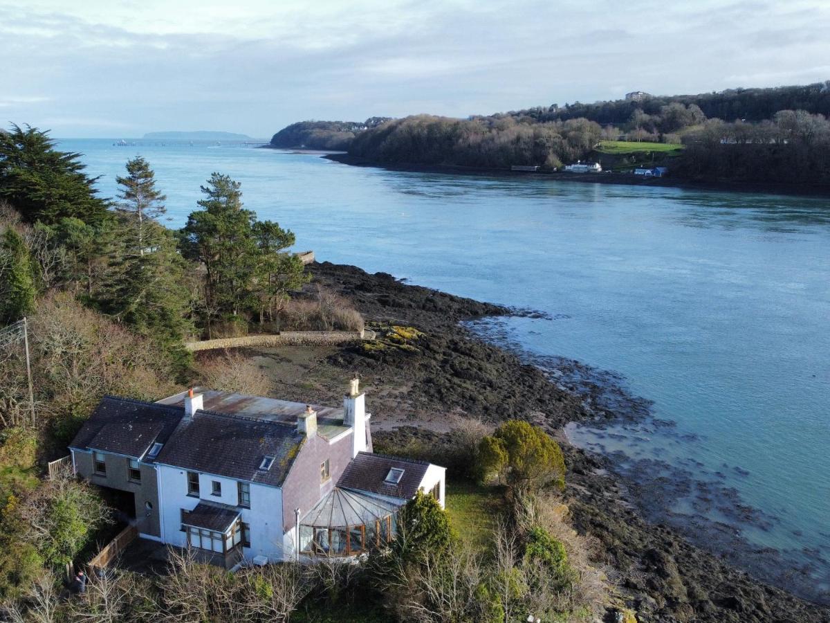 Ynys Faelog Cottage Menai Bridge Bagian luar foto